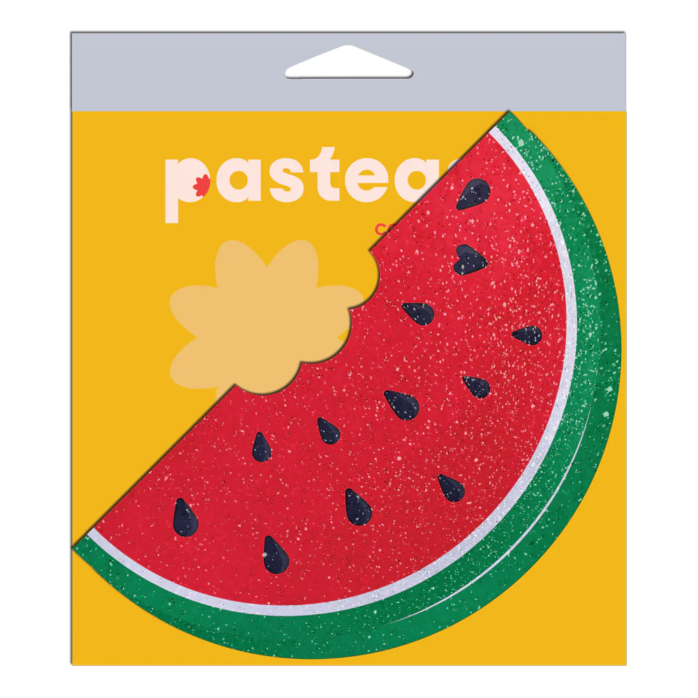 Pastease Watermelon Slice with a Bite Full Breast Covers Support Tape