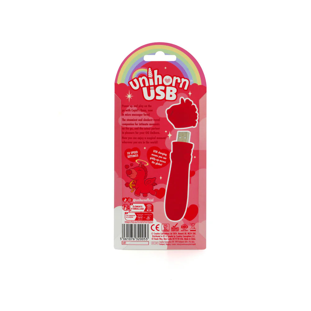 Unihorn USB Bullet Cupid's Beau Light Red
