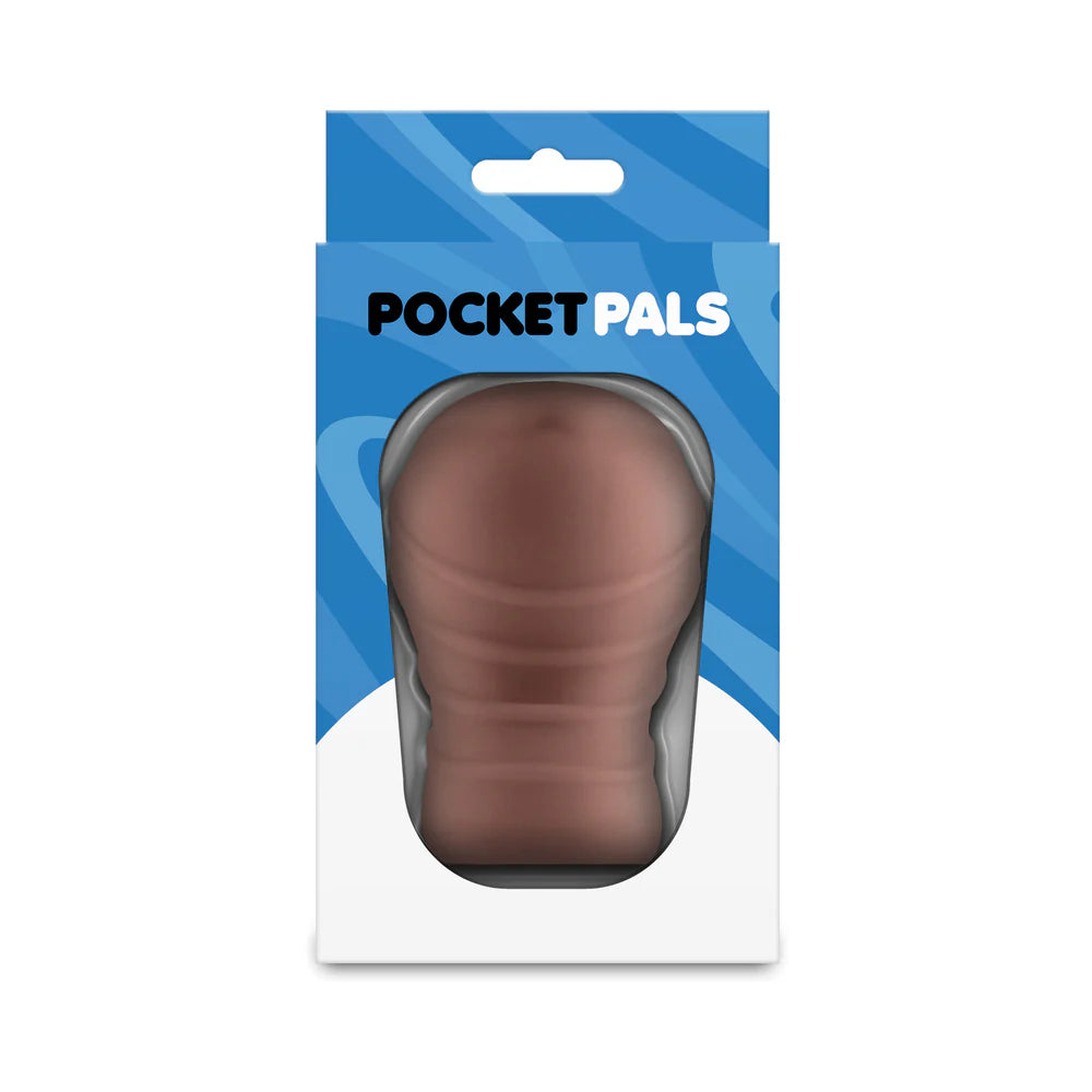 Pocket Pals Mouth Stroker Brown