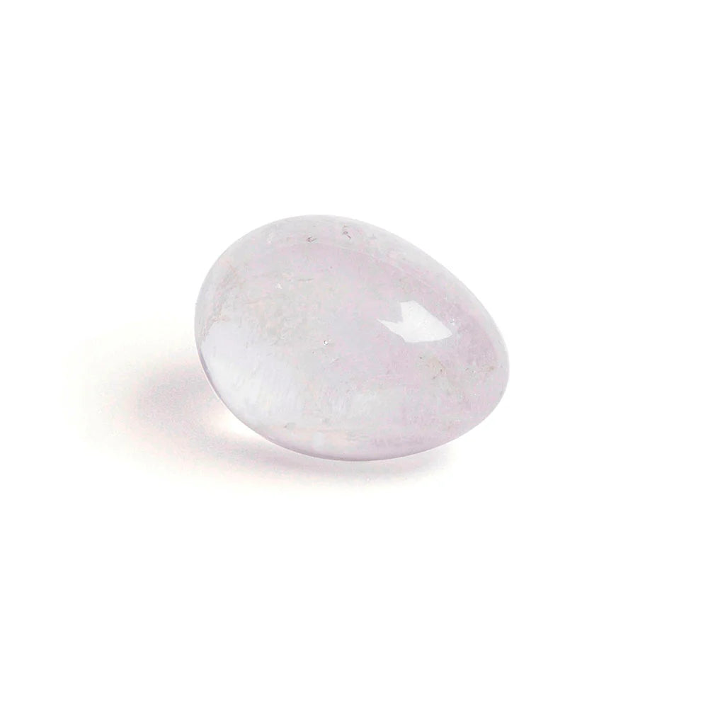 Chakrubs Prism Yoni Egg Clear Quartz (drilled)