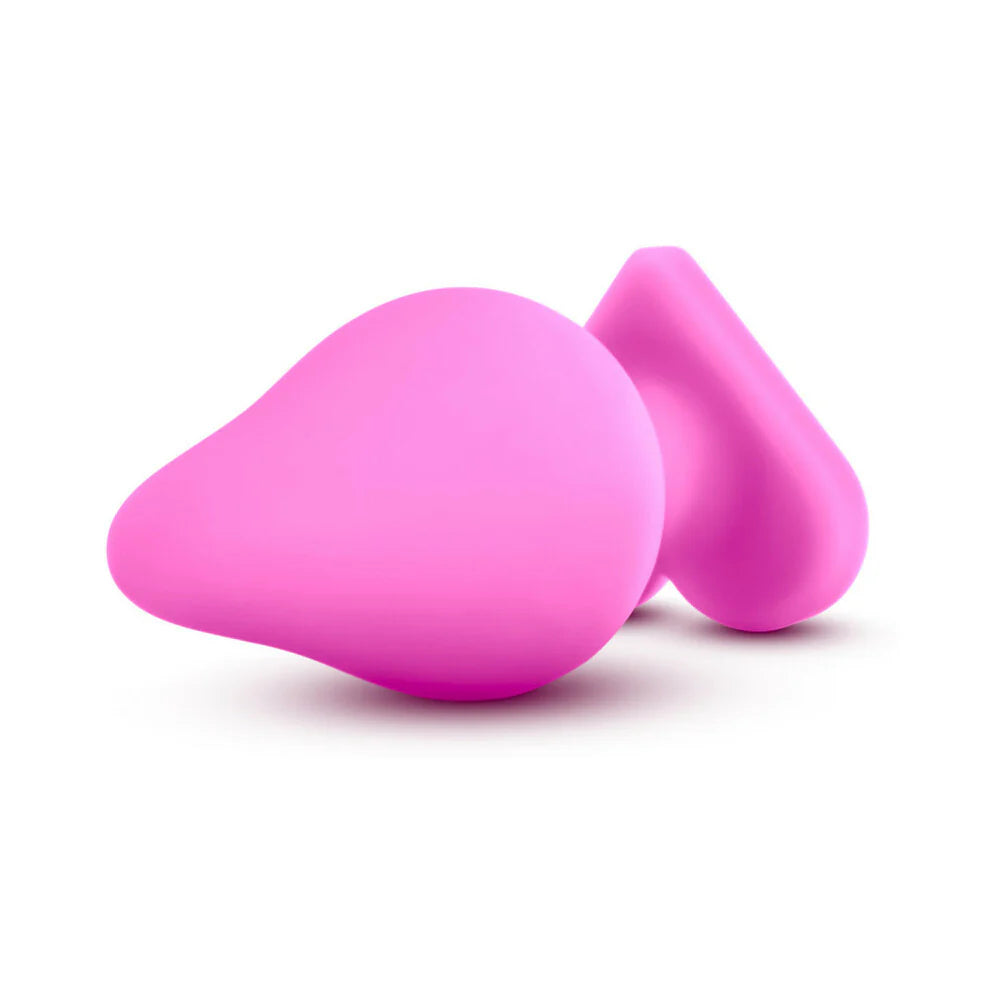 Play with Me Naughty Candy Hearts 'Be Mine' Anal Plug Pink