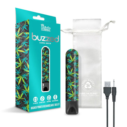 Prints Charming Buzzed Rechargeable 3.5" Bullet