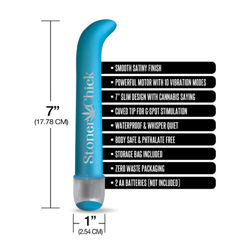 Prints Charming Buzzed 7" G-Spot Vibe