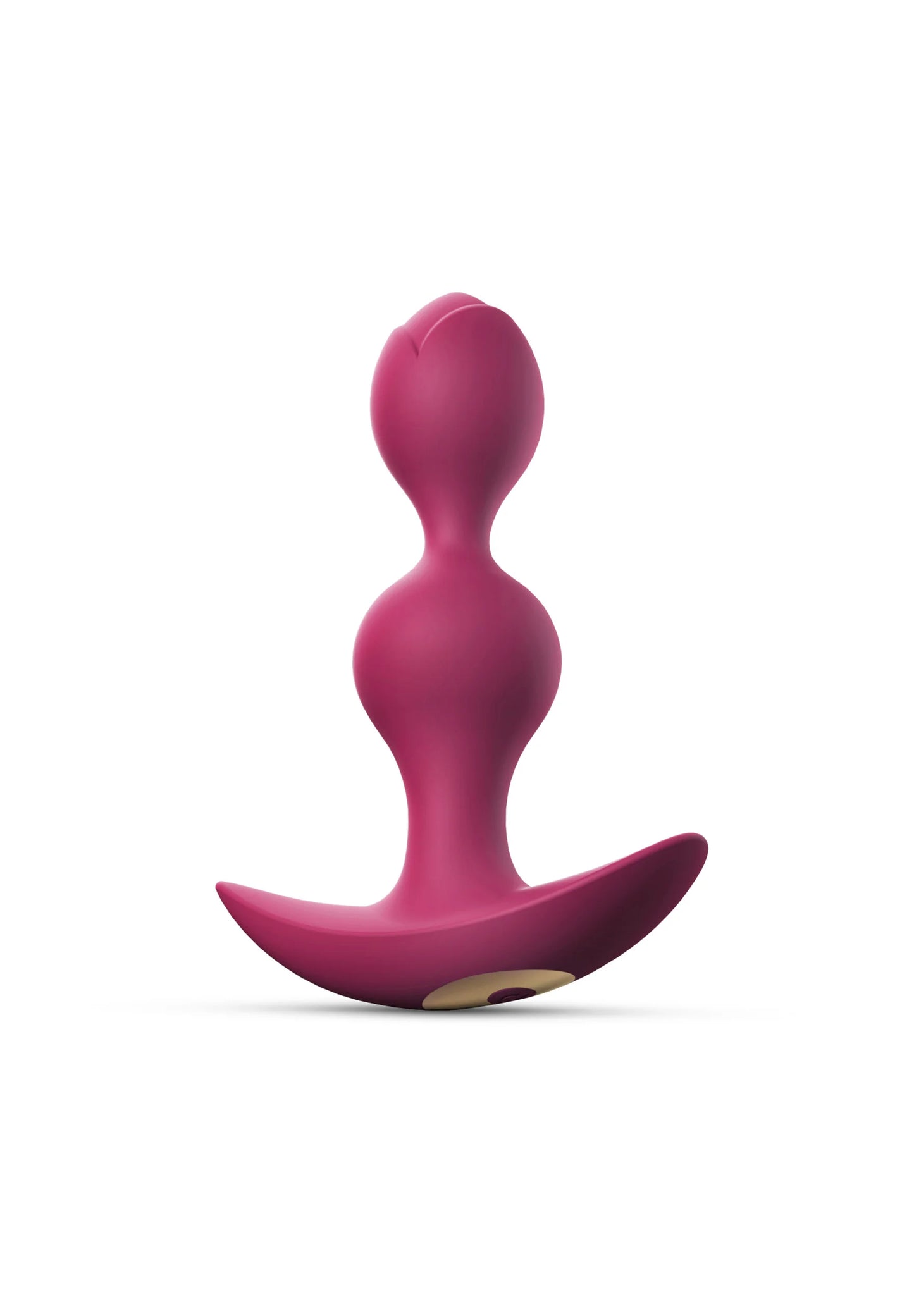 Love to Love Twinny Bud Rechargeable Silicone Multi-Speed Vibrating Anal Plug Plum