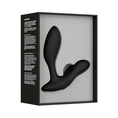We-Vibe Vector+ Dual Stimulation Prostate Massager Charcoal Black