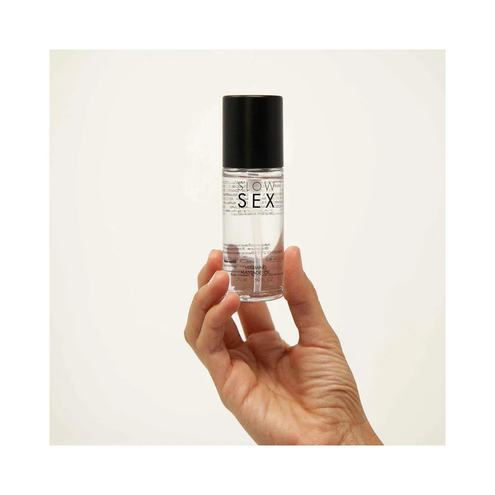 Bijoux Indiscrets Slow Sex Warming Massage Oil 1.69 oz.