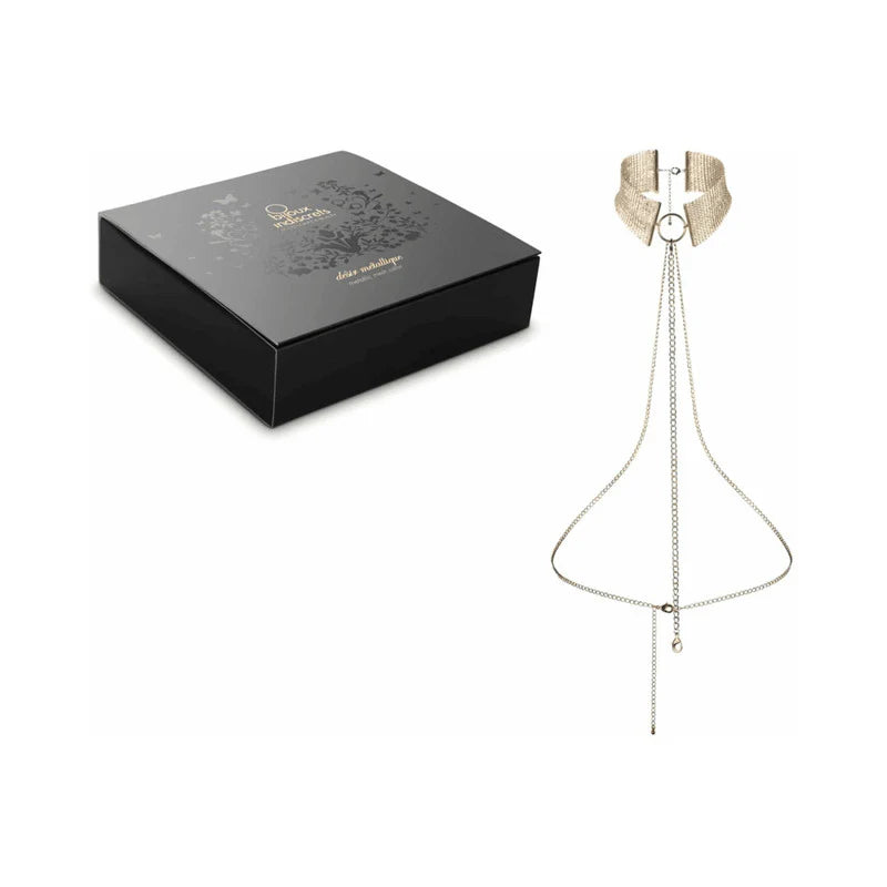 Bijoux Indiscrets Desir Metallique Mesh Collar
