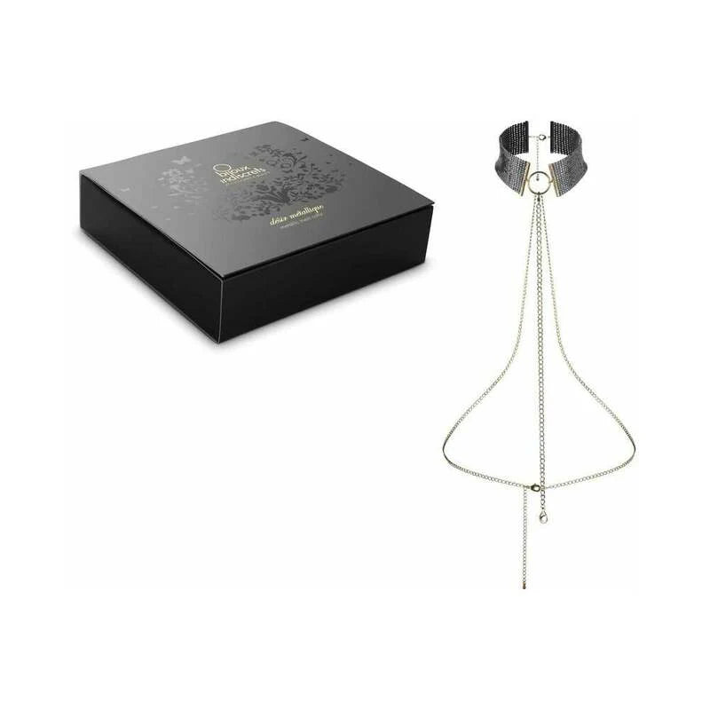 Bijoux Indiscrets Desir Metallique Mesh Collar