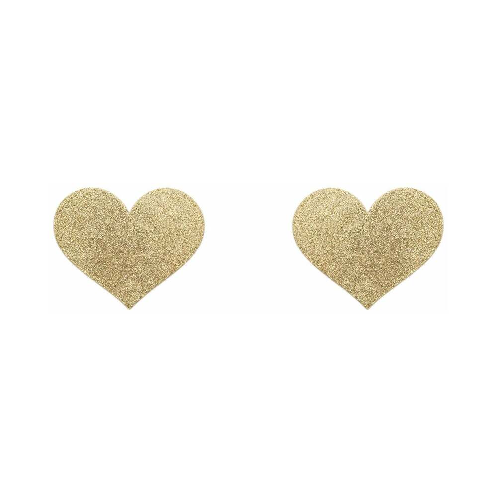 Bijoux Indiscrets Flash Reusable Glitter Pasties Heart