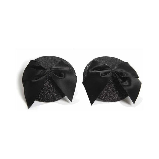 Bijoux Indiscrets Burlesque Pasties Glitter & Satin Bow