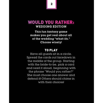 COSMO's Bachelorette Party Games