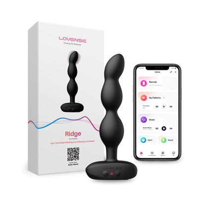Lovense Ridge Vibrating and Rotating Anal Beads