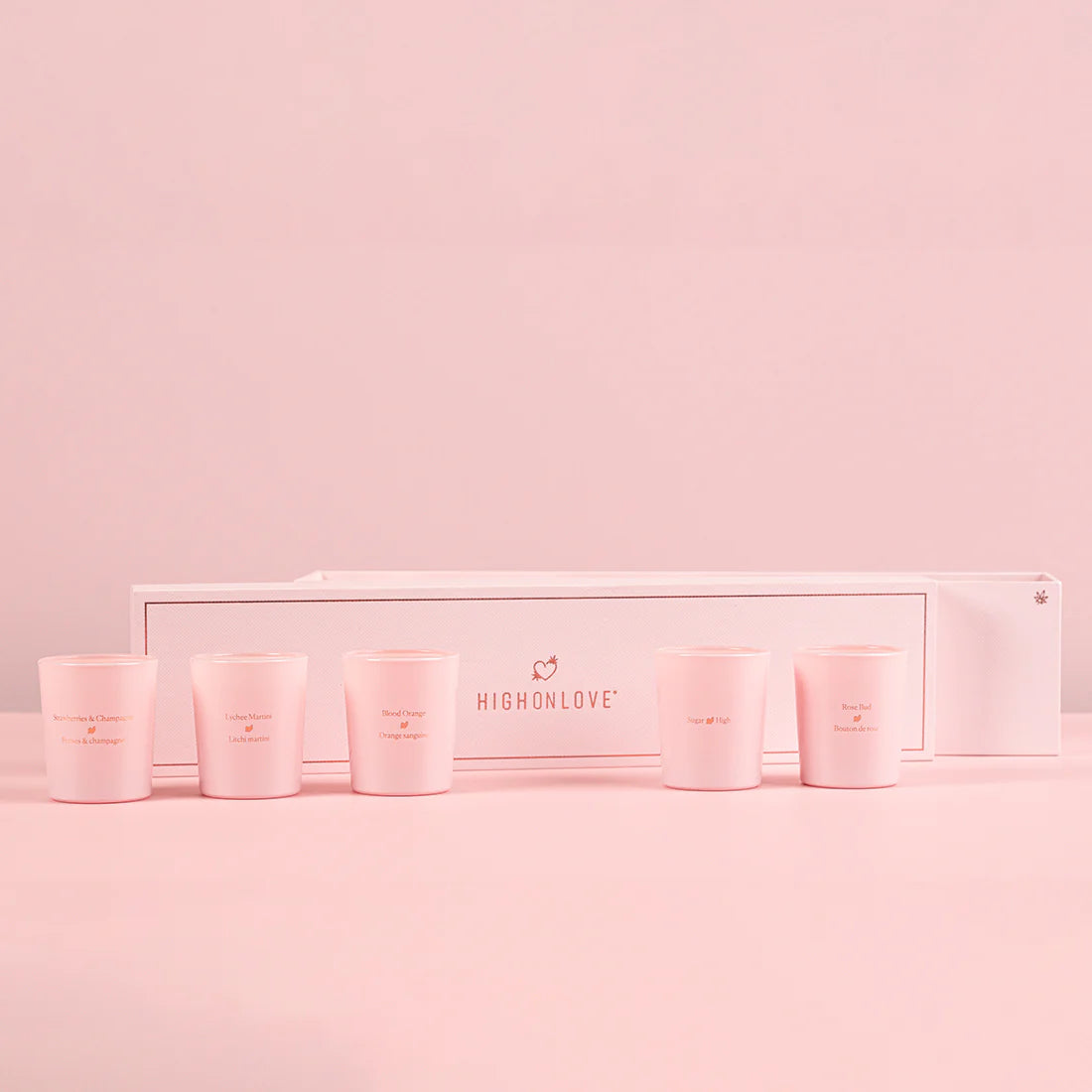 HighOnLove Mini Sensual Massage Candles Collection