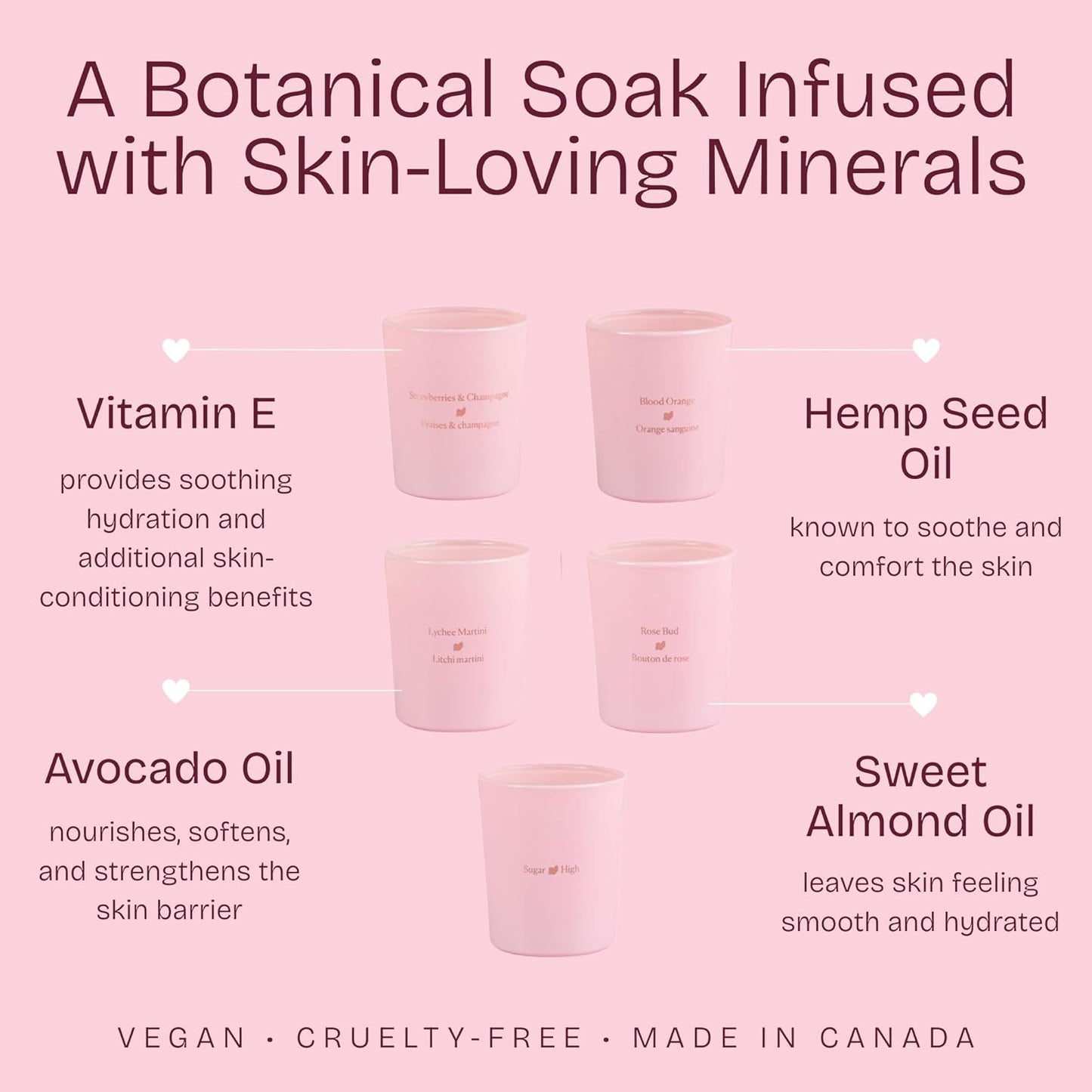 HighOnLove Mini Sensual Massage Candles Collection