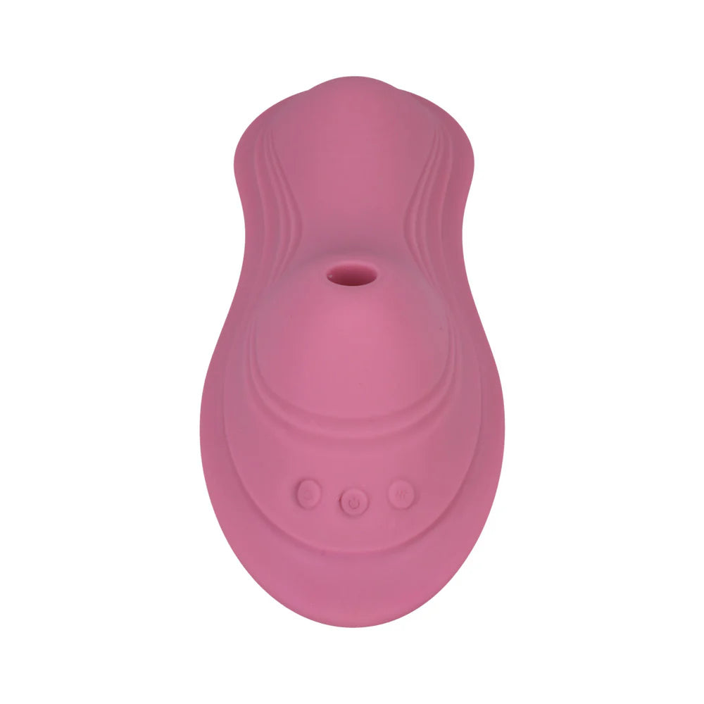 iRide Pleasure Seat Suck Rechargeable with Wireless Remote Dusty Pink