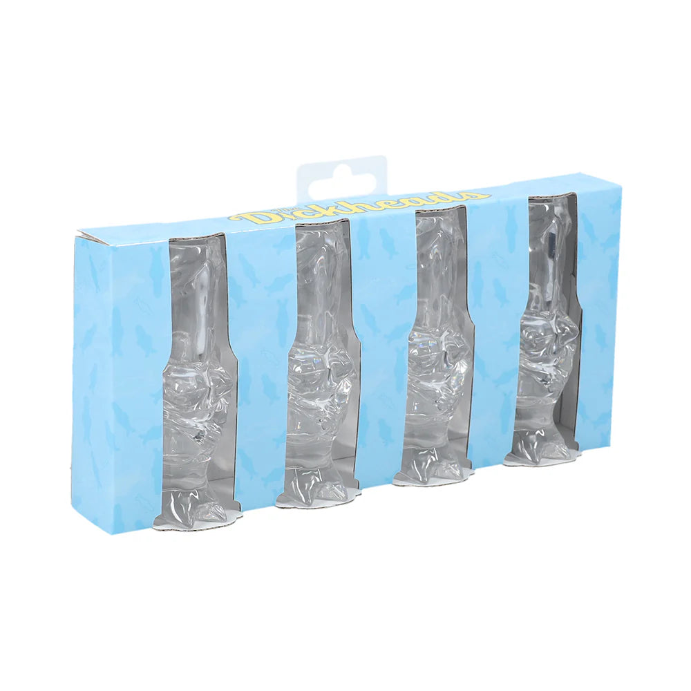 The Dickheads Bride Tall Shot Glass Clear