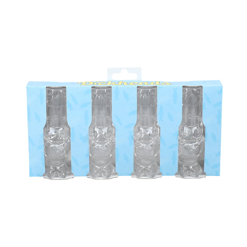 The Dickheads Bride Tall Shot Glass Clear