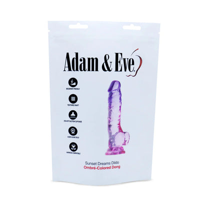Adam & Eve Sunset Dreams Realistic Dildo 7.5 in. (Bag Packaging)