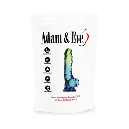 Adam & Eve Seaside Dreams Realistic Dildo 7.5 in.