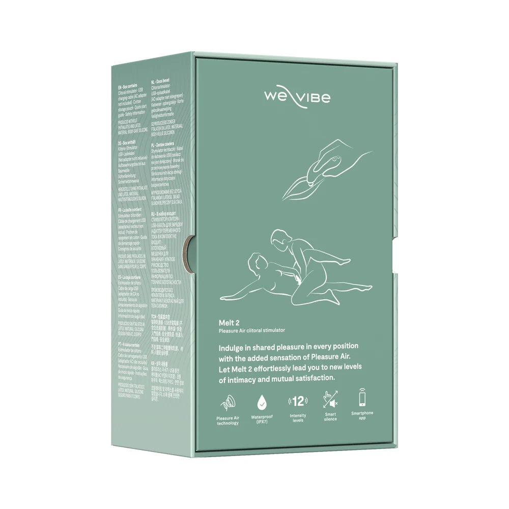 We-Vibe Melt 2 Pleasure Air Clit Stim Sage