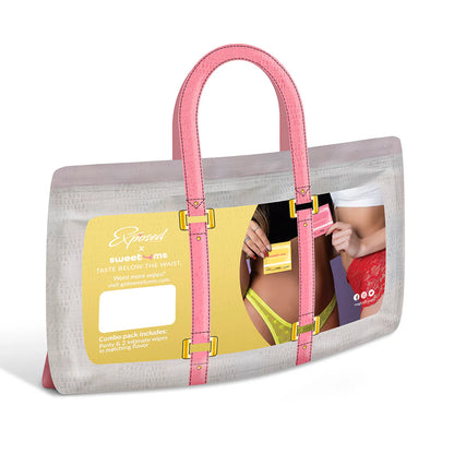 Magic Silk Sweetums Skirted Hipster with Open Crotch Panty Pina Colada