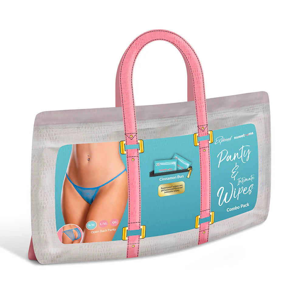 Magic Silk Sweetums Open Back Panty Cinnamon Buns