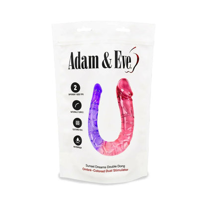 Adam & Eve Sunset Dreams Double Dong