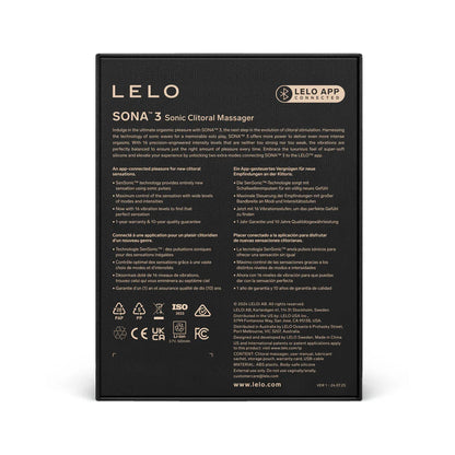 LELO SONA 3 Clitoral Stimulator Purple