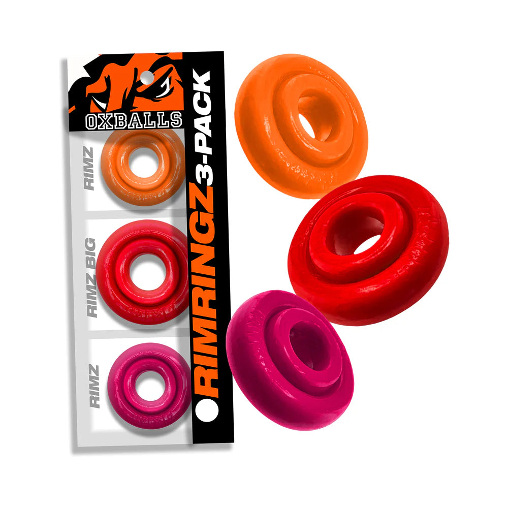 Oxballs Rimringz Multi Size 3-Pack