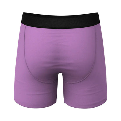 Shinesty The Double Entendre Eggplant Ball Hammock Pouch Underwear with Fly