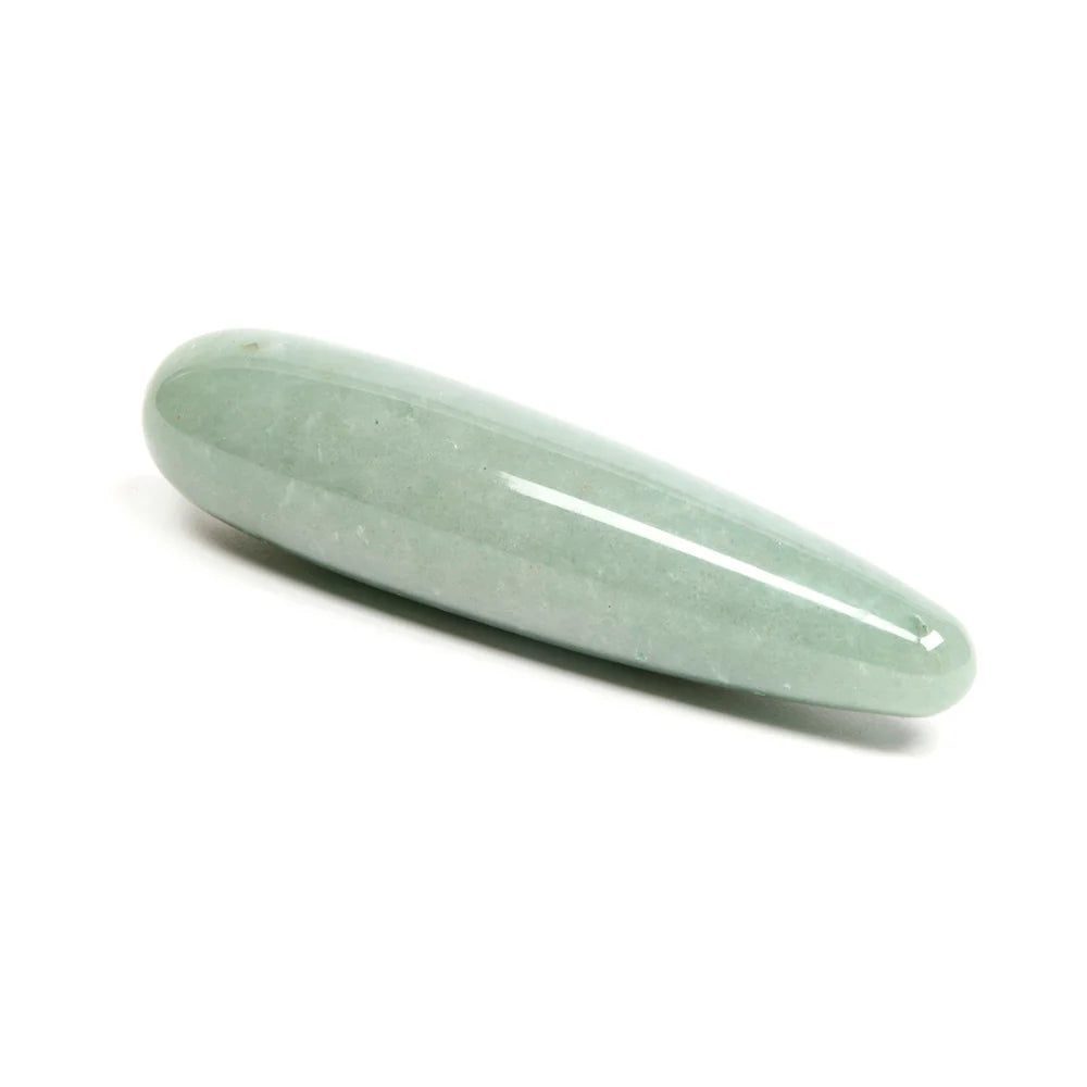 Chakrubs Indian Jade Original Green Aventurine Wand