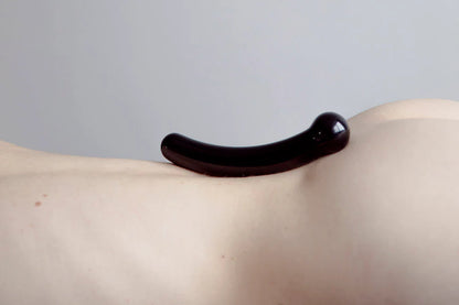 Chakrubs Xaga Curve Obsidian Wand