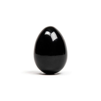 Chakrubs Xaga Yoni Egg Obsidian (non-drilled)
