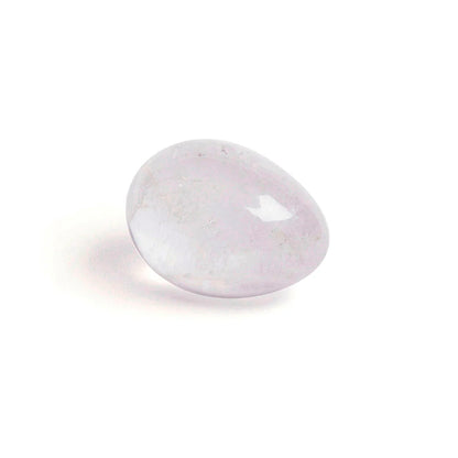 Chakrubs Prism Yoni Egg Clear Quartz (drilled)