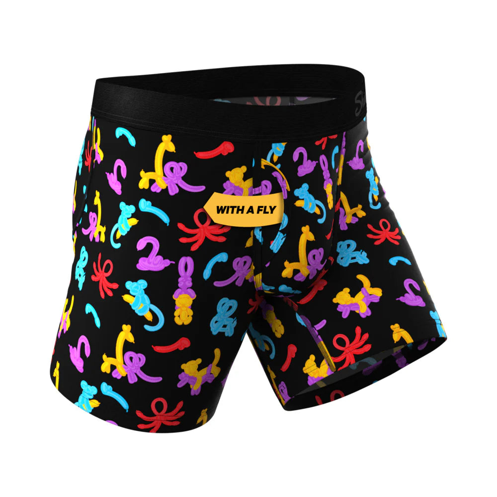 Shinesty The Knot Tonights Balloon Animal Ball Hammock Pouch Underwear with Fly