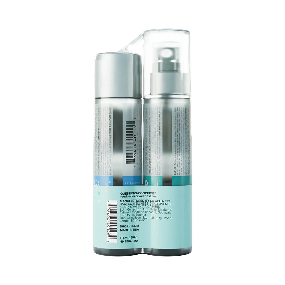 JO Limited Edition Anal Bundle - Anal Thick 4 oz. + Misting Toy Cleaner 4 oz.