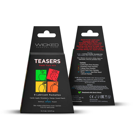 Wicked Teasers Fresh Fruit Mix 3 ml 9 Packs/Box