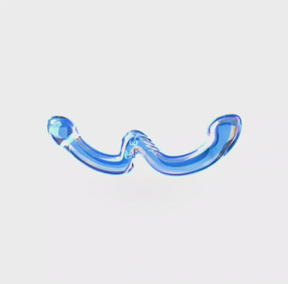 Biird x Wicul OhWii Double-Ended Glass Dildo for G-Spot & P-Spot